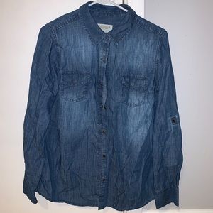 Jean Button Up